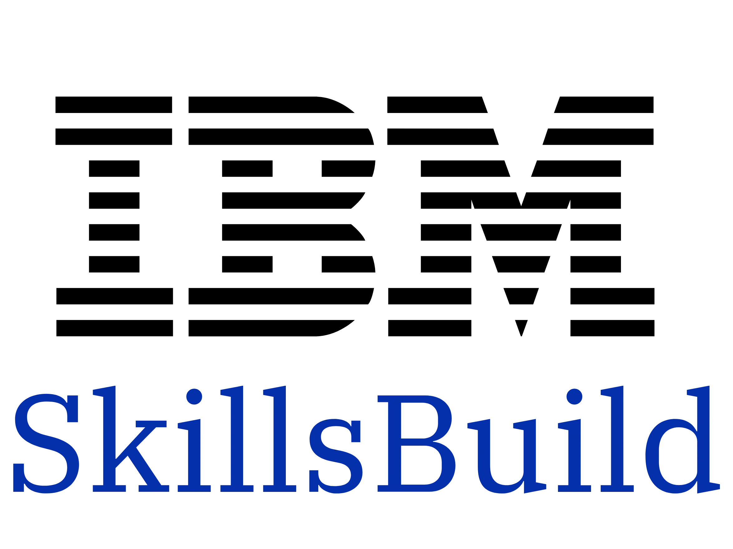 IBM SkillsBuild Logo